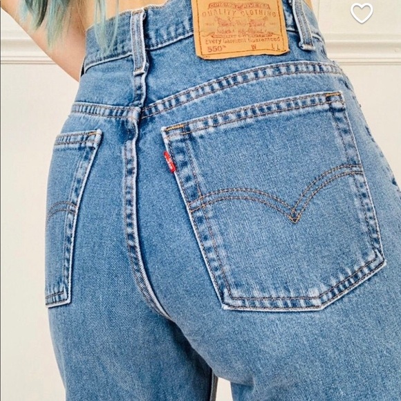 Levi's Denim - Sold❌Vintage mom jeans Levi 550